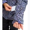 Children's snowboard jacket ROXY Snowflare true black wildin out rg 6