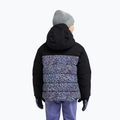 Children's snowboard jacket ROXY Snowyhill Printed Puffy true black wildin out rg 3