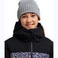 Children's snowboard jacket ROXY Snowyhill Printed Puffy true black wildin out rg 4