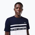 Lacoste men's T-shirt TH7515 white/navy blue 3