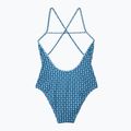 Lacoste women's one-piece swimsuit MF7264 mascarpone / sloe 0 / underground 2
