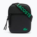 Lacoste men's sachet NH4679TX jacquard webbing noir