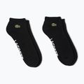 Lacoste men's socks RA2653 2 pairs black/black