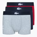 Lacoste boxer shorts 5H1803 BCK 3 pairs navy blue/silver china/red