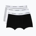 Lacoste men's boxer shorts 5H5150 3 pairs black/white/silver chine