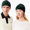 Lacoste winter cap RB3021 black/fluorine green 3