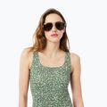 Lacoste women's swimsuit MF9608 green/flour 6