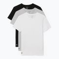 Men's T-shirt Lacoste TH9007 3-pak white/silver chine/black 6