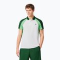 Men's Tennis Shirt Lacoste Polo DH8963 white/liamone green