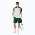 Men's Tennis Shirt Lacoste Polo DH8963 white/liamone green 2