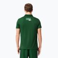 Men's Tennis Shirt Lacoste Polo DH8963 white/liamone green 3