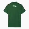 Men's Tennis Shirt Lacoste Polo DH8963 white/liamone green 6