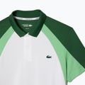 Men's Tennis Shirt Lacoste Polo DH8963 white/liamone green 7