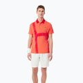 Men's polo tennis shirt Lacoste Polo DH8971 mango tree red 2