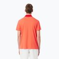 Men's polo tennis shirt Lacoste Polo DH8971 mango tree red 3