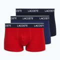 Men's boxers Lacoste 5H1300 3 pairs navy blue/red/methylene