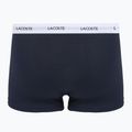 Men's boxers Lacoste 5H5150 3 pairs black/green/navy blue 5