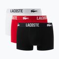 Men's boxers Lacoste 5H2393 3 pack black/red/white