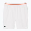 Lacoste men's tennis shorts GH7413 white/mango tree red 3