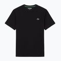 Men's tennis shirt Lacoste TH0003 black/lamb's lettuce