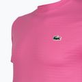 Men's tennis shirt Lacoste TH0004 fuchsia pink 3