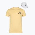 Men's T-shirt + cap Lacoste TH1044 soya/white