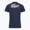 Men's tennis shirt Lacoste TH0003 navy blue/white 2