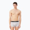 Men's boxers Lacoste 5H1300 3 pack silver chine/flagstone/black