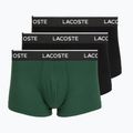 Men's boxers Lacoste 5H1300 3 pack black/green