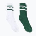 Socks Lacoste RA9189 Ankle 3-pak green/white