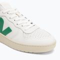 Women's shoes VEJA V-10 Prime white/emeraude 7