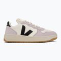 Women's shoes VEJA V-10 Prime Leather pure/black/parme 2