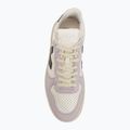 Women's shoes VEJA V-10 Prime Leather pure/black/parme 5
