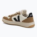 Men's shoes VEJA V-10 Prime Leather pure/black/tent 3