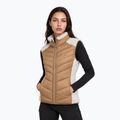 Women's gilet Aulp Corda Hybrid taupe 1