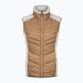 Women's gilet Aulp Corda Hybrid taupe 1 3