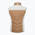 Women's gilet Aulp Corda Hybrid taupe 1 4