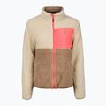 Women's fleece sweatshirt Aulp Vista Sherpa taupe 1 3