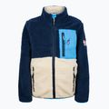 Children's fleece sweatshirt Aulp Tiger Sherpa blue 1 3