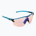 Julbo Ultimate Reactiv 1-3 High Contrast matt blue/black cycling glasses