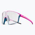 Julbo Edge Spectron 3 fluo pink/blue/silver flash sunglasses 8