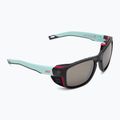 Julbo Shield M Spectron translucent black/light blue/pink sunglasses