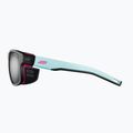 Julbo Shield M Spectron translucent black/light blue/pink sunglasses 3