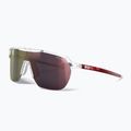 Julbo Frequency Spectron shiny translucent crystal/red/red flash sunglasses