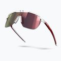 Julbo Frequency Spectron shiny translucent crystal/red/red flash sunglasses 5