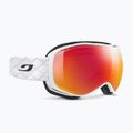 Women's ski goggles Julbo Ellipse Spectron Glare Control white/ flash red