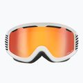Julbo June white/black/goldange/flash red ski goggles 2