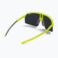 Julbo Intensity Spectron matt fluorescent yellow/silver flash sunglasses 2