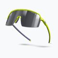 Julbo Intensity Spectron matt fluorescent yellow/silver flash sunglasses 5