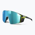 Sunglasses Julbo Edge Cover Polarized HD matte fluorescent yellow/shiny transparent black